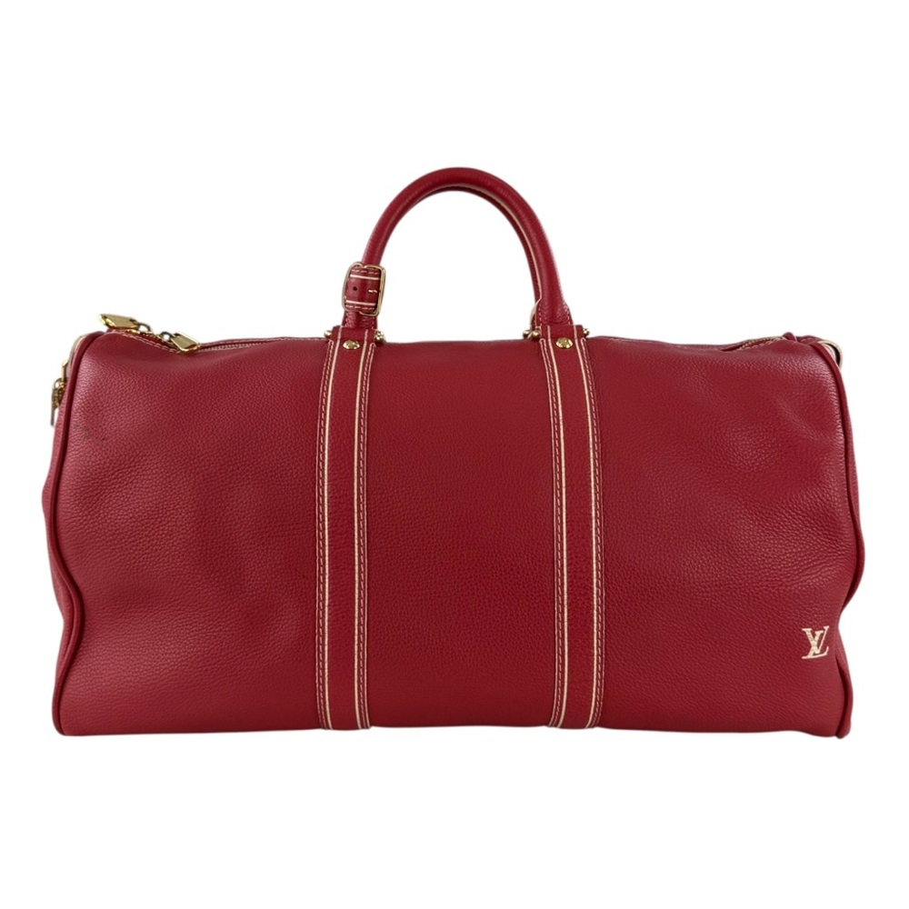 Louis Vuitton Tobago Calfskin Keepall 50 Duffle Bag